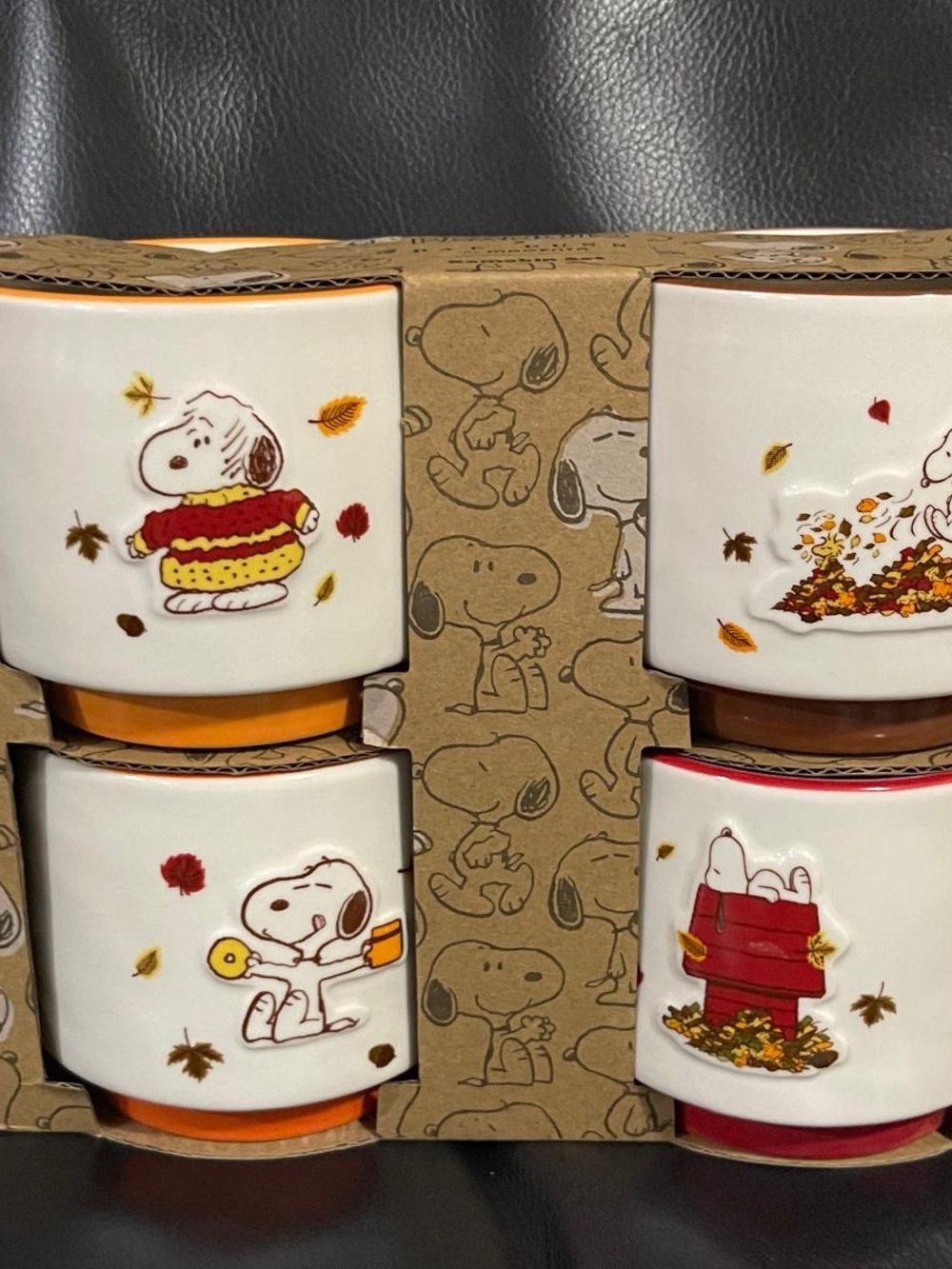 Thanksgiving Rae Dunn Peanuts Ramekins, Set of 4 Rae Dunn Fall Ramekins - Picture 8 of 8